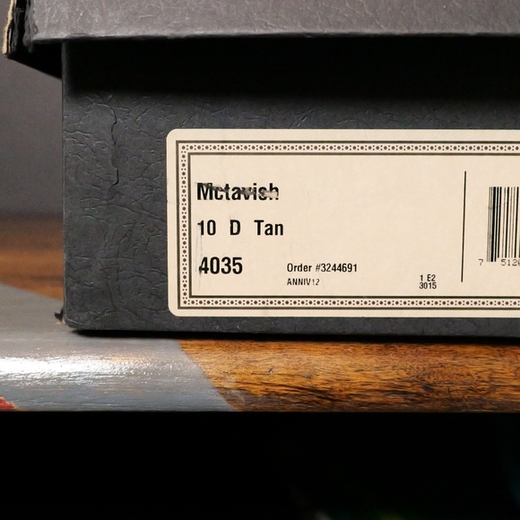 Allen Edmonds Wingstop McTavish Oxford Wingtip Brown Leather Shoes US Men's 10 D - Picture 6 of 6